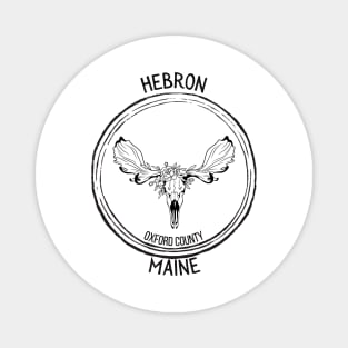 Hebron Maine Moose Magnet